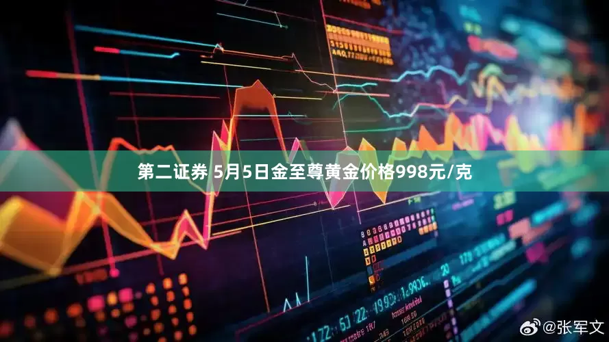 第二证券 5月5日金至尊黄金价格998元/克